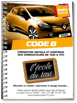 Livre épreuve C Pour TAXI & VTC – L'école Du Taxi